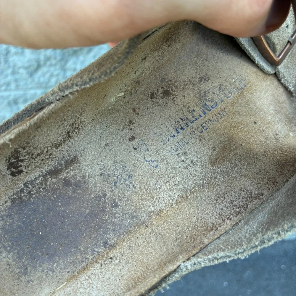 Birkenstock Arizona Suede Leather Men's 11.5 - 12 US Sandals